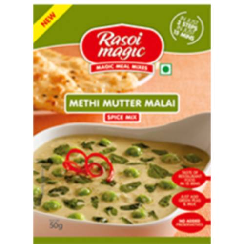 Rasoi Magic Methi Mutter Malai Mix[50Gm]