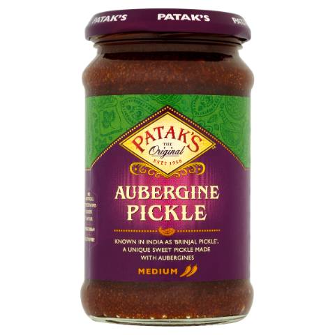 Patak's Brinjal Pickle - 312g[Each]
